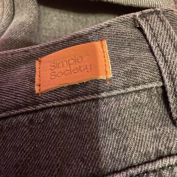 Faded Black Balloon Jeans by Simple Society size 9/29 - Picture 4 of 11